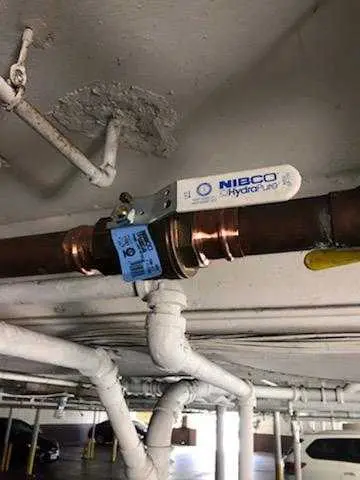 Copper pipe repair and valve work for Backflow Testing in Greenland