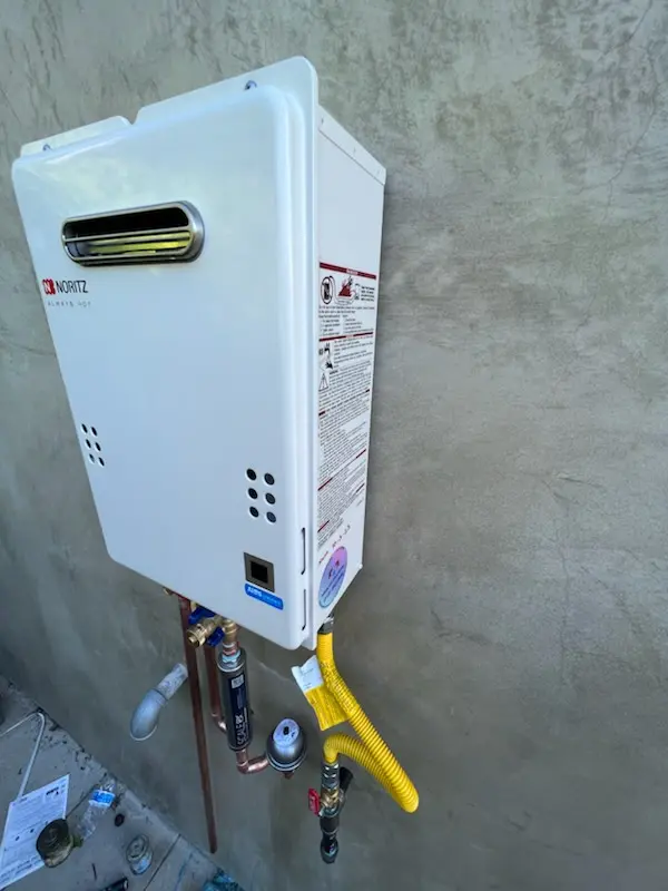 Tankless water heater installation for Greenland homes